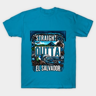 Sraight Outta El Salvador T-Shirt